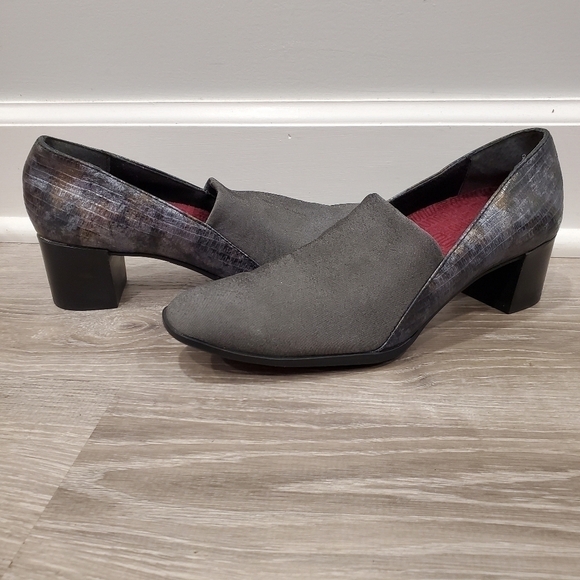 NEW MUNRO AMERICAN BILLEE Gray Pumps - Picture 3 of 7